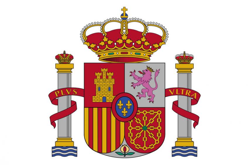 Brasão da Espanha - Fot: Gobierno de Espana- Licença- Dominio publico