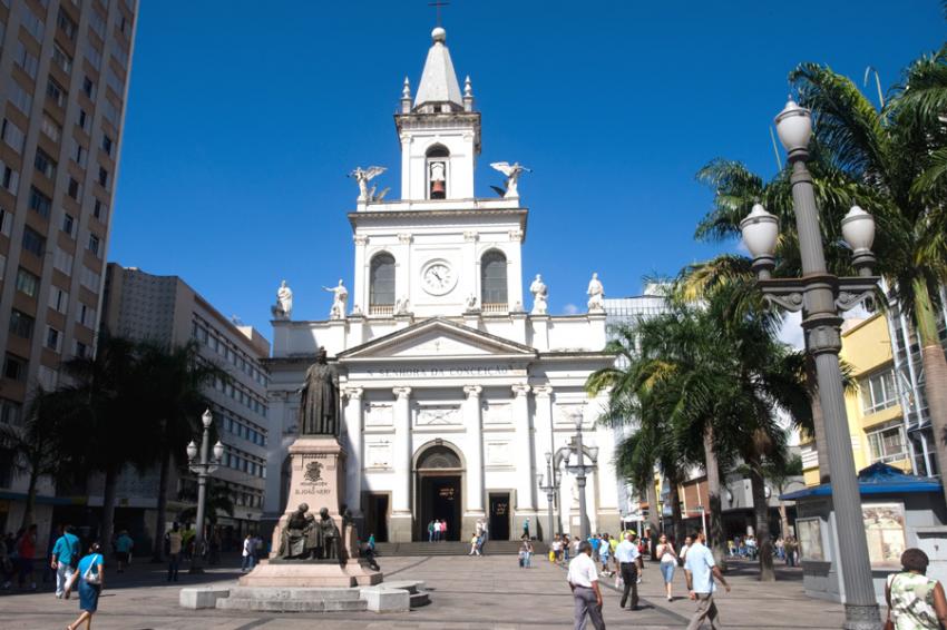Catedral metropolitana de Campinas (inaugurada em 1883) - Foto: Rubens Chiri