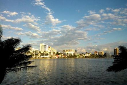 Fim de tarde em Lagoa Paulino - Foto: Leandro Xavier (Licença-cc-by-sa-3.0)