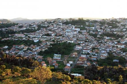 Vista aérea da cidade - Foto: Setur-Mg- Sergio Mourão
