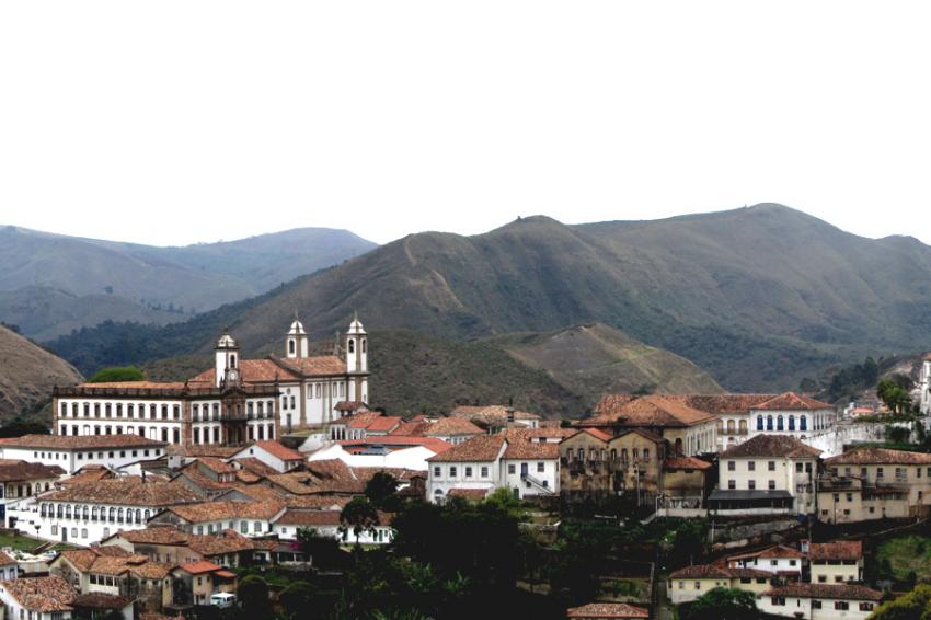 Vista panoramica de Ouro Preto - Foto: Marcos Guerra (LicenÃ§a-cc-by-sa-2.0)