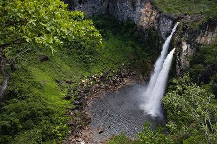 Salto Rio Preto Foto: Silvio Quirino-Goias Turismo