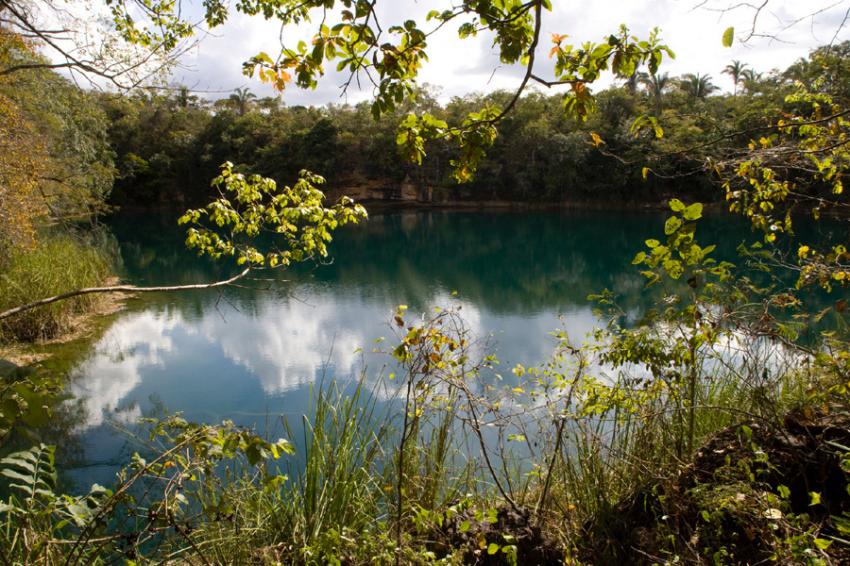 Lago Azul - Foto: Silvio Quirino - GoiÃ¡s Turismo