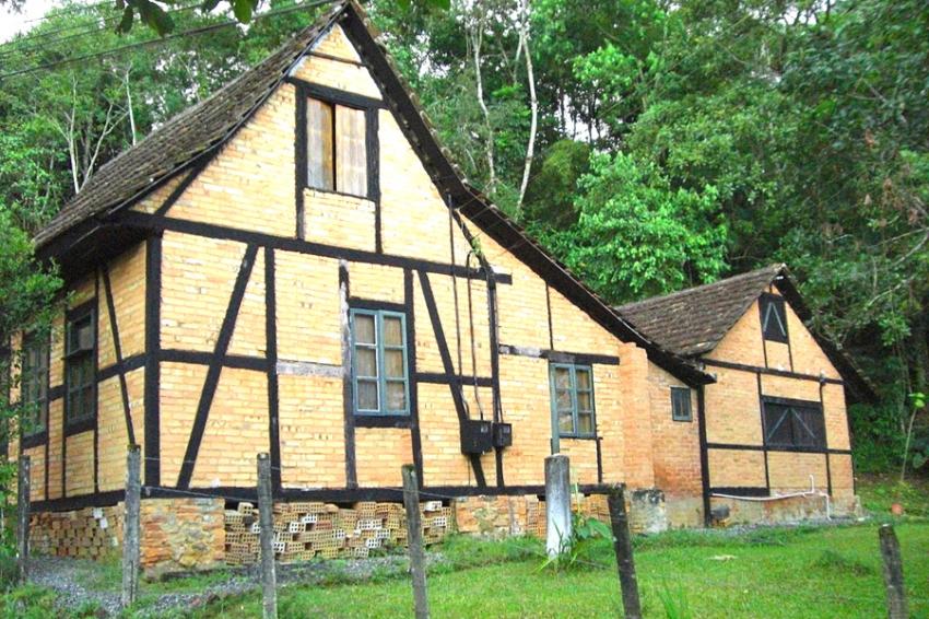 A casa germânica de Joinville - Foto: Unmoralisch (Licença-Dominio publico)