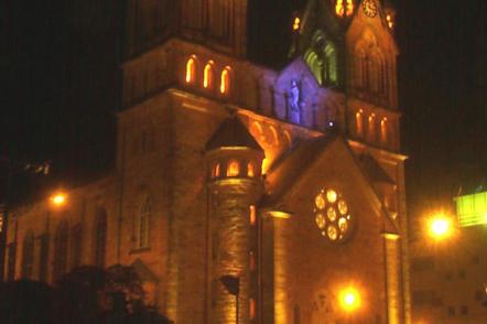 Catedral diocesana da cidade de Lages - Foto: Eschuch (Licença-Dominio publico)