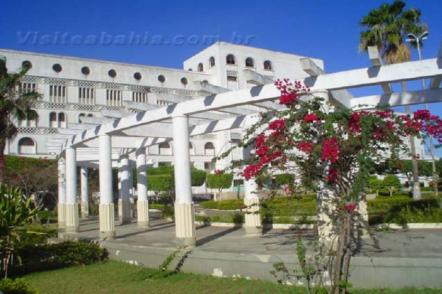 Pérgula do Jardim em estilo grego - Foto: VBTur Turismo