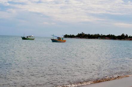 A Praia da Coroa Vermelha é protegida por faixas de corais - Foto: Tayse Argolo - Setur-Ba