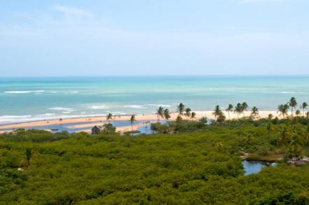 Praias de Trancoso vistas do Mirante do Quadrado - Foto: Tayse Argolo - Setur-Ba