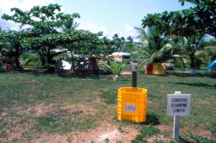 Praia de Arembepe - Camping Foto: Jota Freitas - Setur