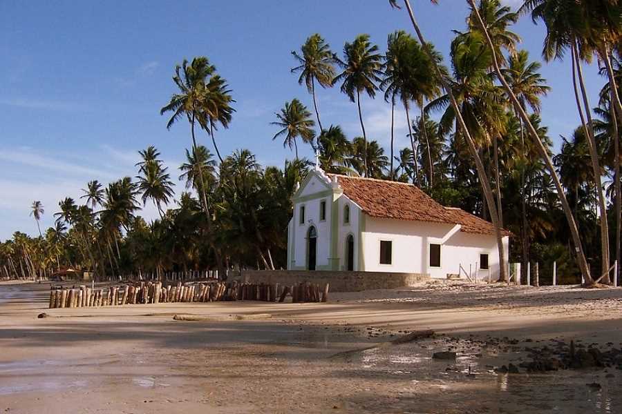 Praia dos Carneiros - Capela da Praia - Foto: A.Duarte