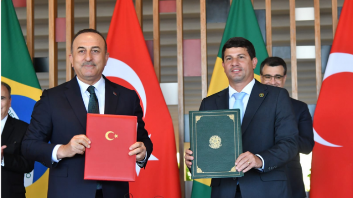 Acordo Brasil e Turquia. Crédito: Roberto Castro/MTur