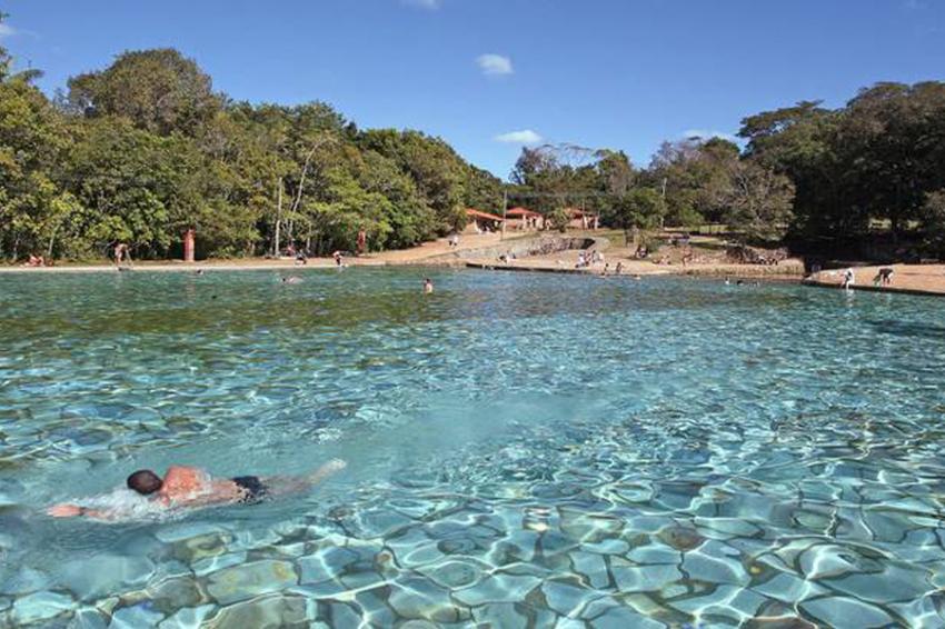 Parque Nacional De Brasília no Distrito Federal Região Centro Oeste Do  Brasil