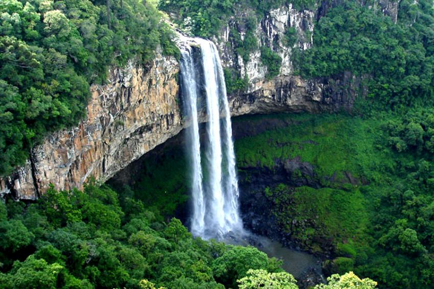 Cachoeira Cascata do Caracol (Canela-Rs) Foto: Leandro Anhelli (Licença: CC-BY-SA-2.0)