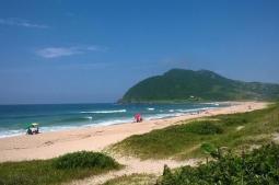 Praia do Silveira (Garopaba) Foto: Raquel Santi