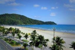 Praia Grande - Praia Canto do Forte - Foto: Alugue Temporada