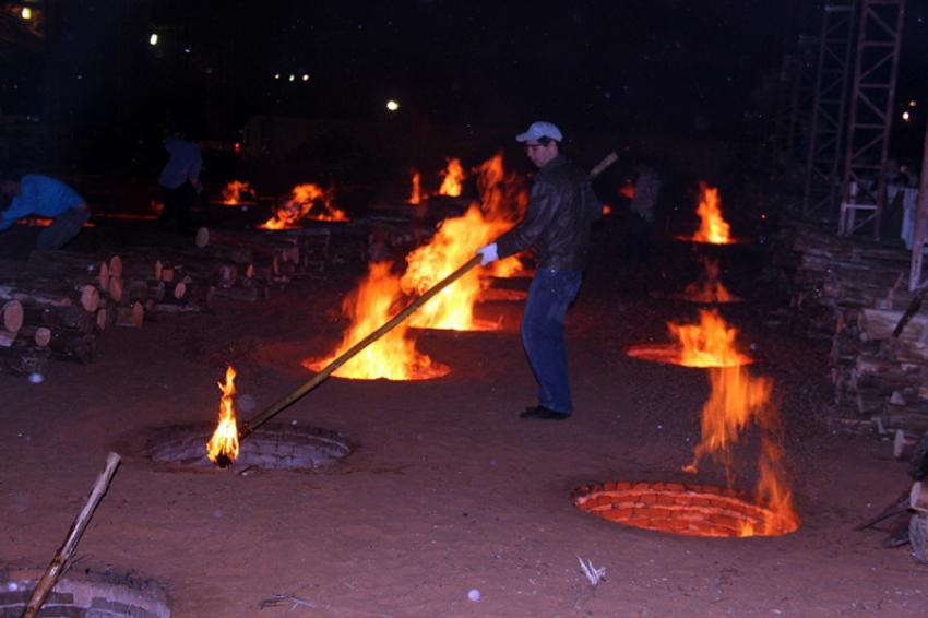 Os buracos onde cozinha o carneiro - Foto: Prefeitura Mun de Campo Mourão