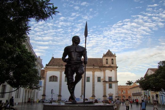 Zumbi dos Palmares - Praça da Sé - Salvador-Ba - Foto: Márcia Magno