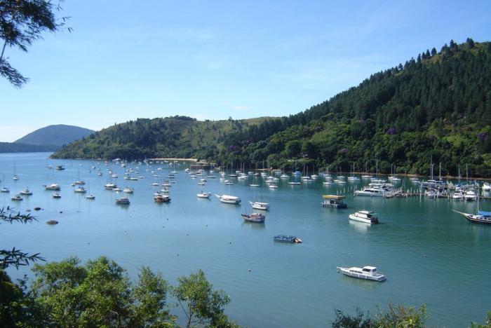 Vista panorâmica da Marina de Ubatuba-Sp - Foto: Heitor Carvalho Jorge