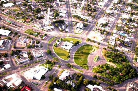 Vista aérea centro civico de Boa Vista - Foto: Salles Neto br (Licença-gfdl)
