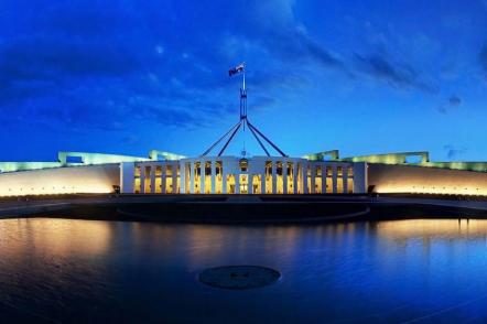 Crepúsculo Casa do Parlamento da Austrália - Foto: JJ Harrison (Licença-cc-by-sa-3.0)