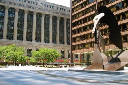 Estátua de Picasso na Praca Daley - Foto: Jeremya