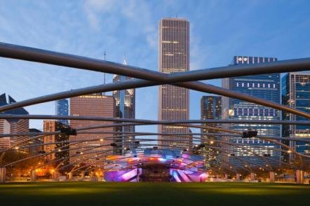 Chicago vista do Millennium Park - Foto: Diego Delso