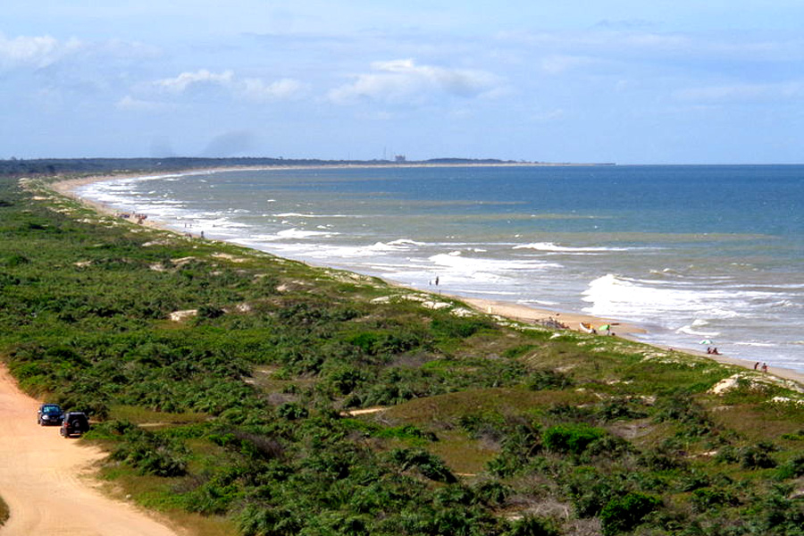 Praia de Guriri - Foto: MoeÃ§Ã£o