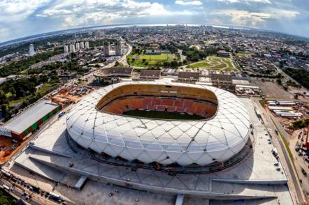 Interior da arena da amazonia Vivaldo Lima - Foto: Governo do Brasil - Mintur (Licença-cc-by-3.0)