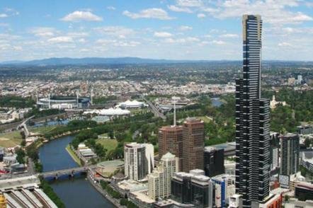 Vista aérea de Melbourne - Foto: Amy Han (Licença-cc-by-sa-2.0)