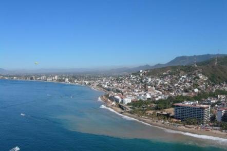Vista aérea de Puerto Vallarta - Foto: Atilin