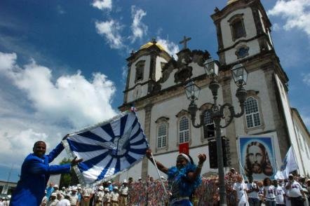 Passista da Portela na Lavagem do Bomfim - Foto: João Ramos (Licença-cc-by-sa-3.0)