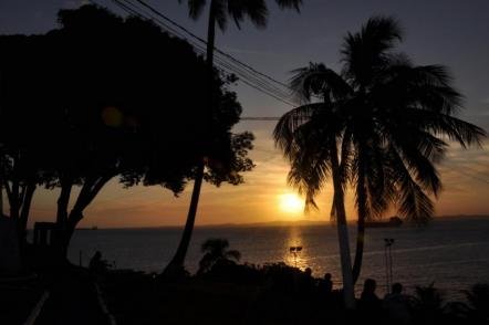 Pôr do Sol no Forte Monte Serrat - Foto: Rita Barreto - Setur-Ba (Licença CC-BY-SA-30