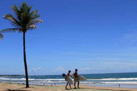 Praia de Jaguaribe - Foto: Tatiana Azeviche - Setur-Ba (Licença CC-BY-SA-30)