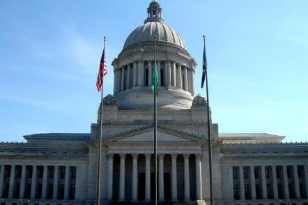 Vista do Capitolio do estado de Washington, em Olympia - Foto: Nikopoley