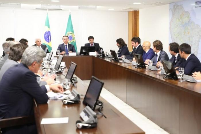 Reunião da Globalia (Air Europa) e Jair Bolsonaro