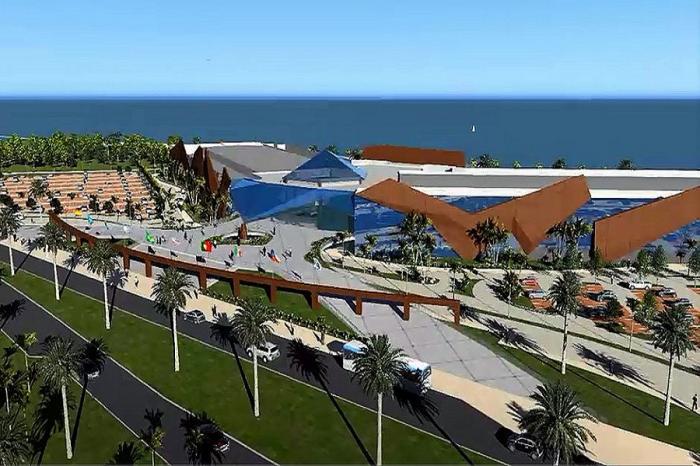 Perspectiva do Novo Centro de Convenções de Salvador