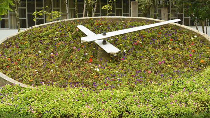 Relogio de Flores em Blumenau-SC-Foto: Renato Soares/Mtur