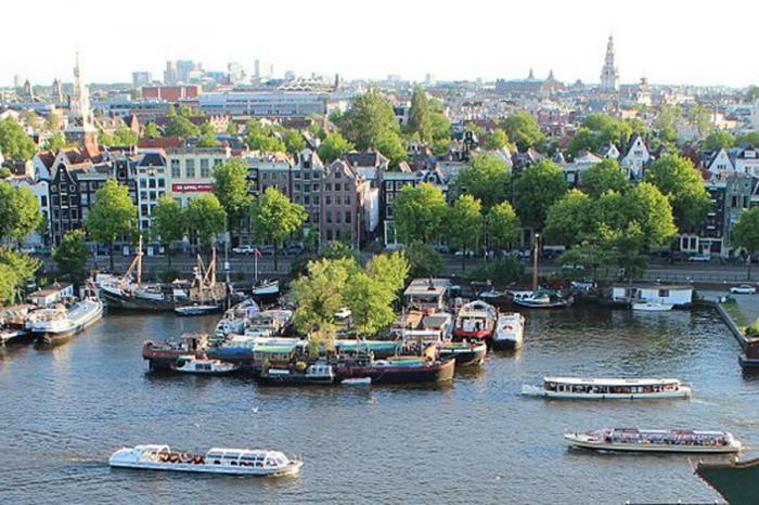 Amsterdan - Panoramica a partir da Biblioteca Publica - Foto: Swimmerguy 269 - Licença (cc-by-sa-3.0)