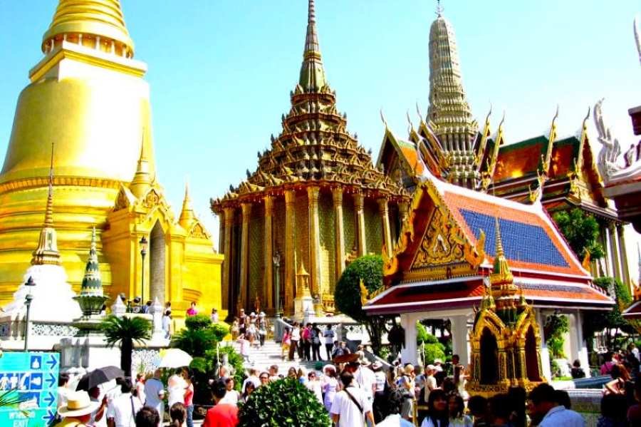 Tailândia - Bangkok : Ao lado do Grande Palácio