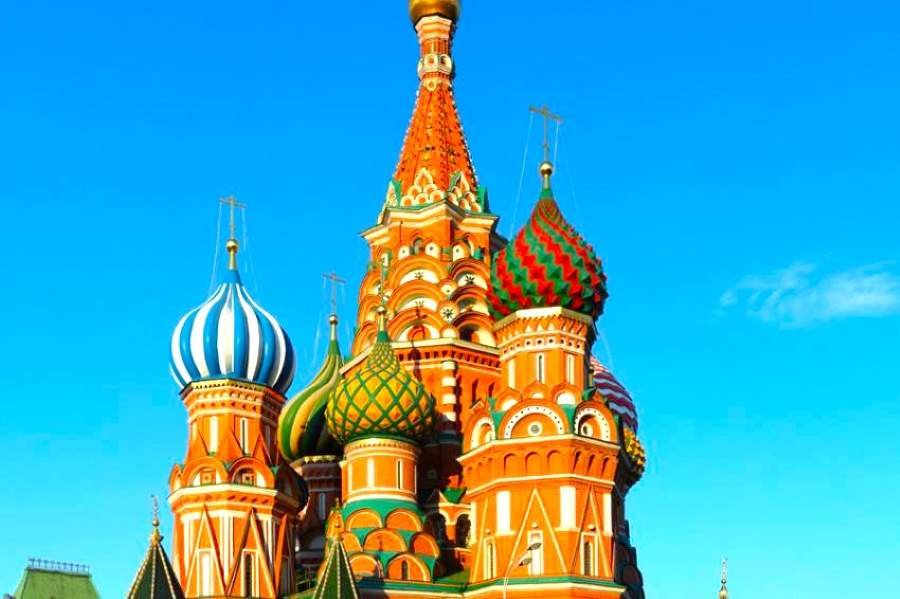 Rússia - Moscou : Catedral de São Basílio