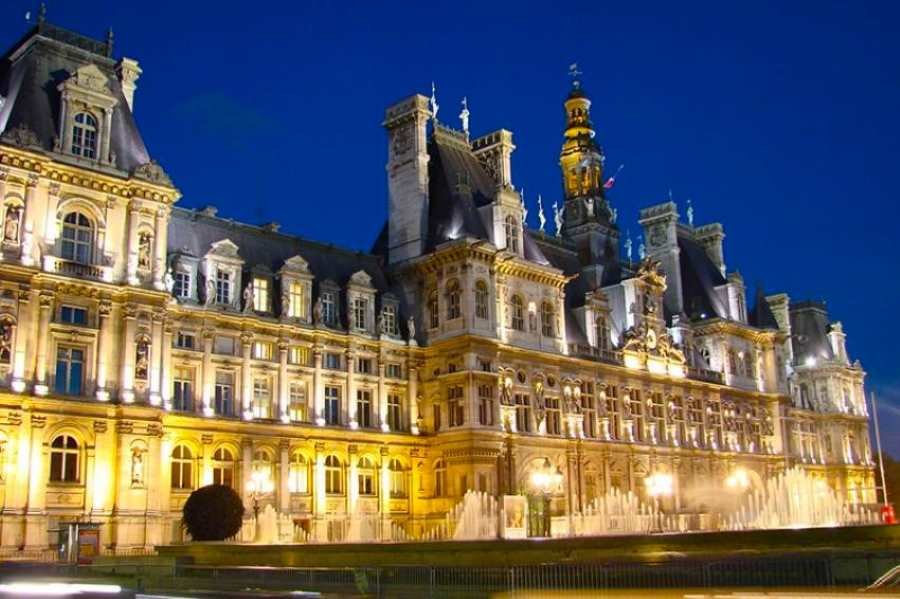 Destinos turísticos da França 1 França - Paris: Hotel de Ville de Paris