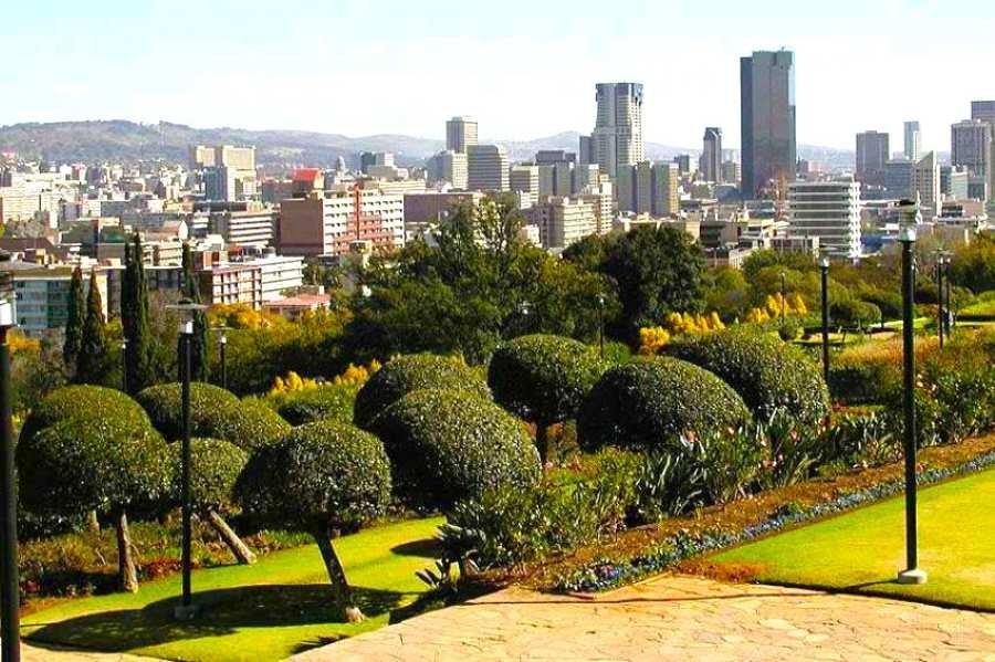 África do Sul - Destino turístico de Pretoria . Centro Financeiro